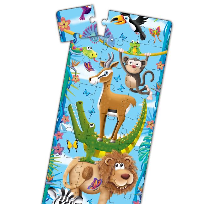 PUZZLE INALT DE PODEA - ANIMALE DE LA MICI LA MARI ARTTLJ430057