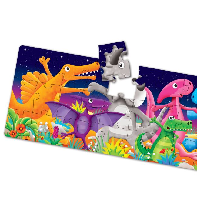 PUZZLE LUNG DE PODEA - DINOZAURI COLORATI ARTTLJ423929