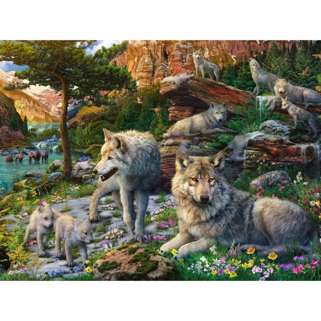 PUZZLE LUPI, 1500 PIESE ARTRVSPA16598