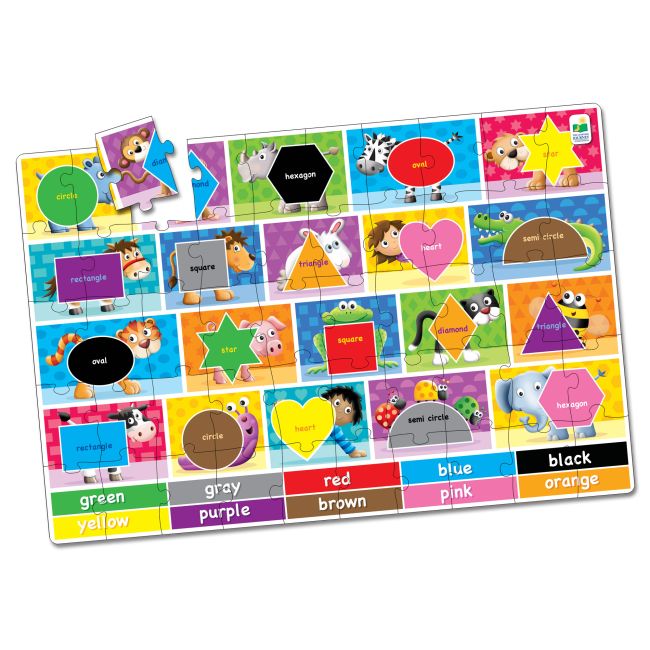PUZZLE MARE DE PODEA - CULORI SI FORME - ENG ARTTLJ438152