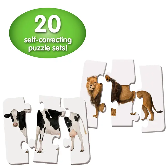 PUZZLE POTRIVESTE CORPUL ANIMALELOR ARTTLJ345726