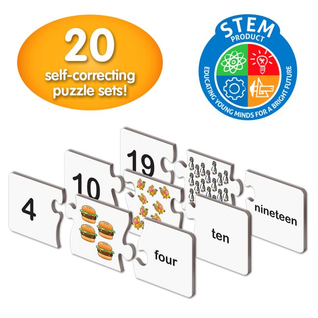 PUZZLE POTRIVESTE NUMERELE - ENG ARTTLJ648933