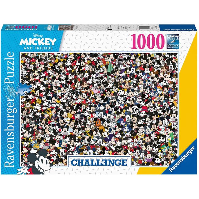 PUZZLE PROVOCARE MICKEY SI PRIETENII, 1000 PIESE ARTRVSPA16744