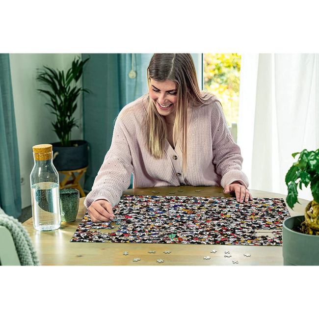 PUZZLE PROVOCARE MICKEY SI PRIETENII, 1000 PIESE ARTRVSPA16744