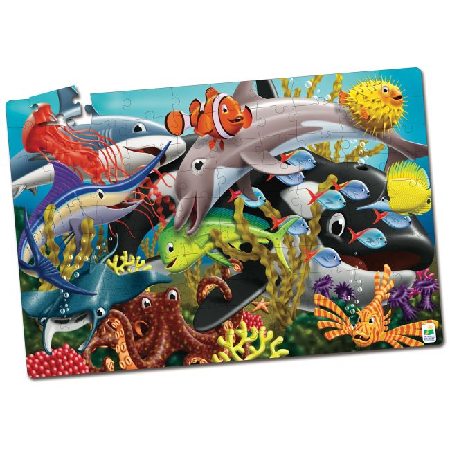 PUZZLE STRALUCESTE IN INTUNERIC - ANIMALE SALBATICE ARTTLJ115237