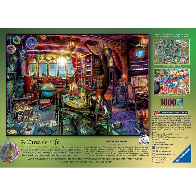 PUZZLE VIATA DE PIRAT, 1000 PIESE ARTRVSPA16755