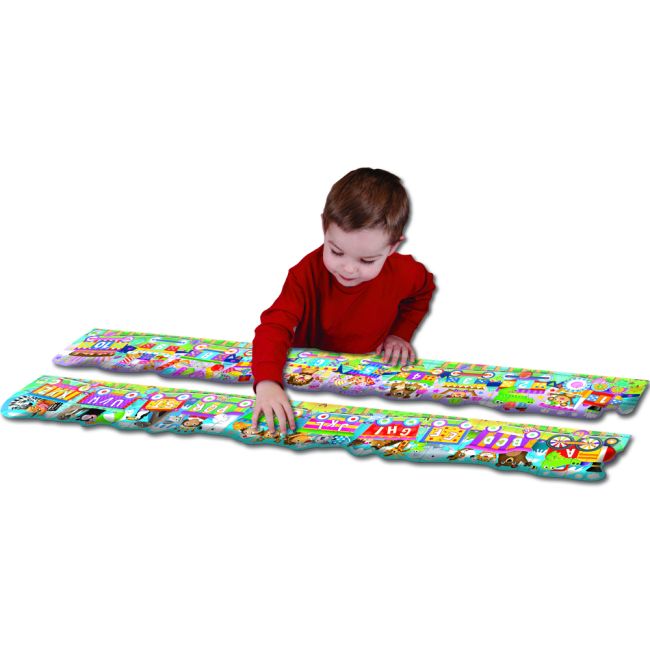 SET 2 PUZZLE-URI TRENUL URIAS CU NUMERE SI LITERE - ENG ARTTLJ854631