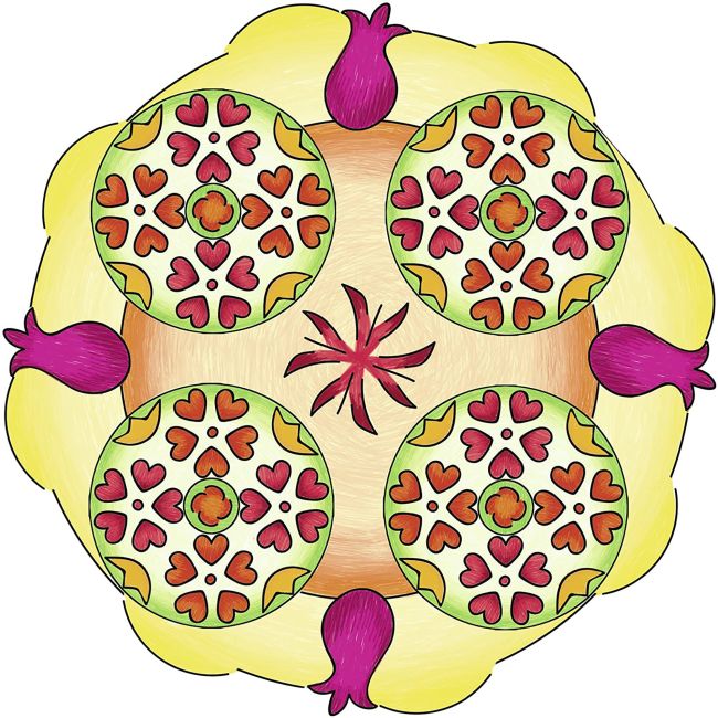 SET DE CREATIE MANDALA FLORI SI FLUTURI ARTRVSAC29809