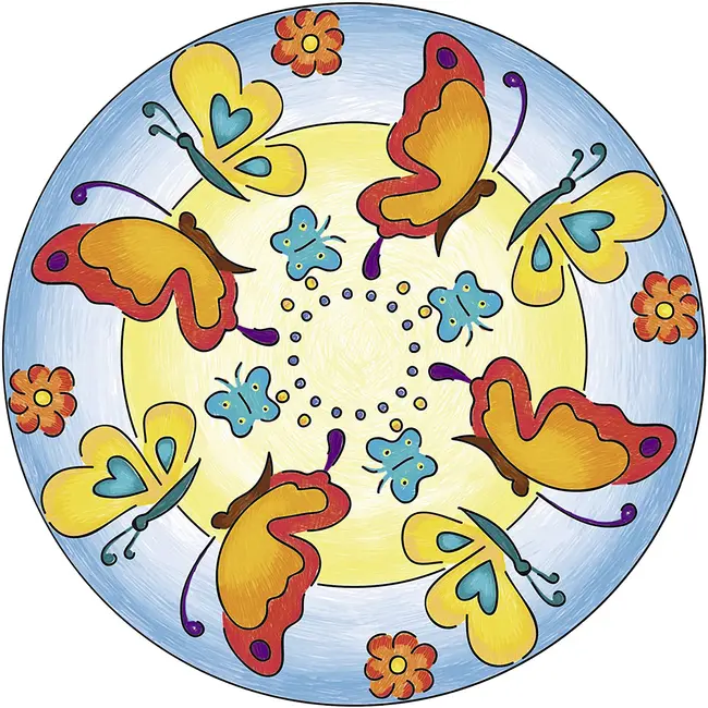 SET DE CREATIE MANDALA FLORI SI FLUTURI ARTRVSAC29809
