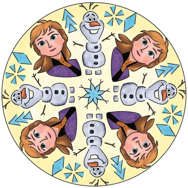 SET DE CREATIE MIDI MANDALA FROZEN II ARTRVSAC29026