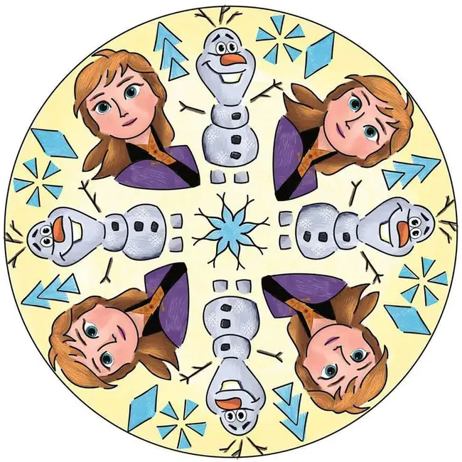SET DE CREATIE MIDI MANDALA FROZEN II ARTRVSAC29026