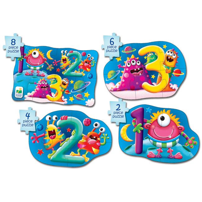SET PRIMELE MELE 4 PUZZLE-URI 123 ARTTLJ630143