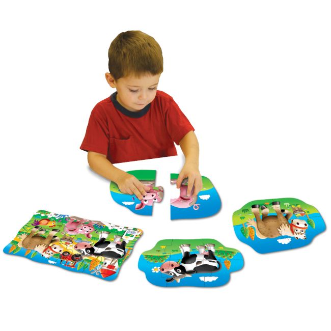 SET PRIMELE MELE 4 PUZZLE-URI FERMA ARTTLJ627419