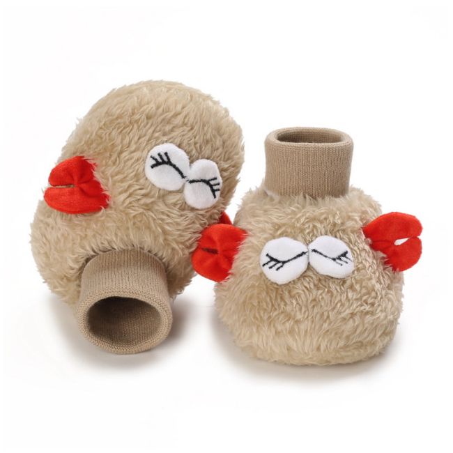 Cizmulite crem pentru bebelusi - Funny face LICZ02-c3