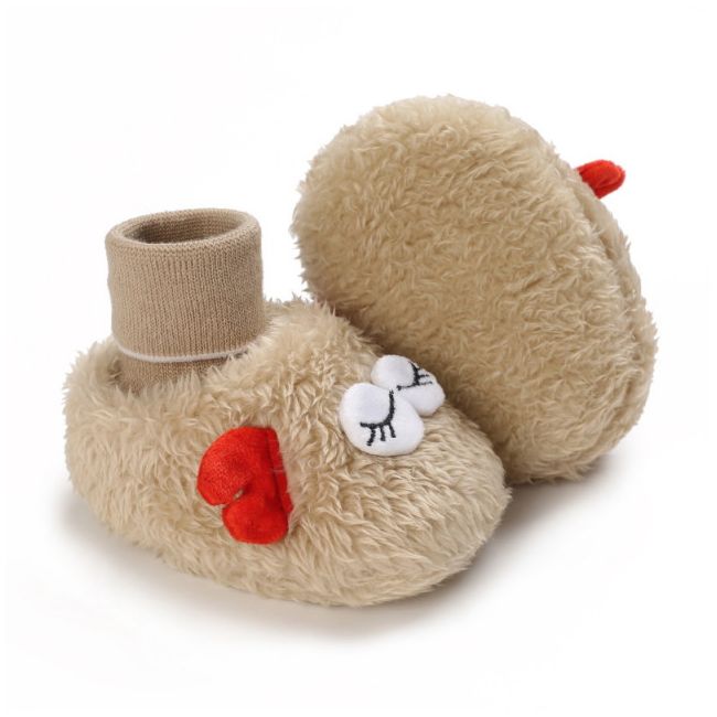 Cizmulite crem pentru bebelusi - Funny face LICZ02-c3