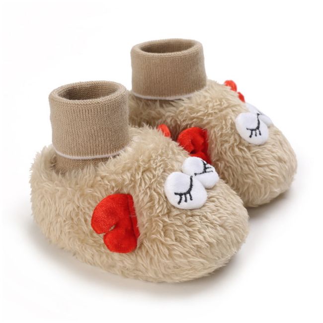 Cizmulite crem pentru bebelusi - Funny face LICZ02-c3