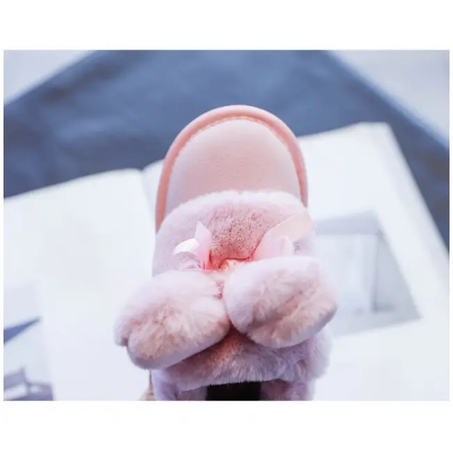 Ghete roz imblanite cu urechiuse din blanita (Marime Disponibila: Marimea 24) MBYY-533-3-p25