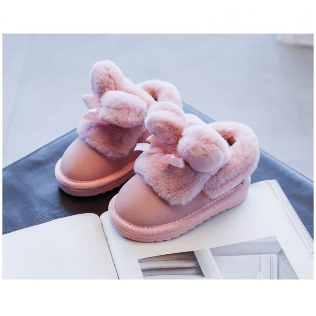 Ghete roz imblanite cu urechiuse din blanita (Marime Disponibila: Marimea 24) MBYY-533-3-p25