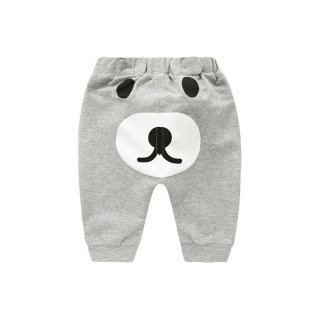 Pantalonasi gri fara botosei - Catelus ADDTA131