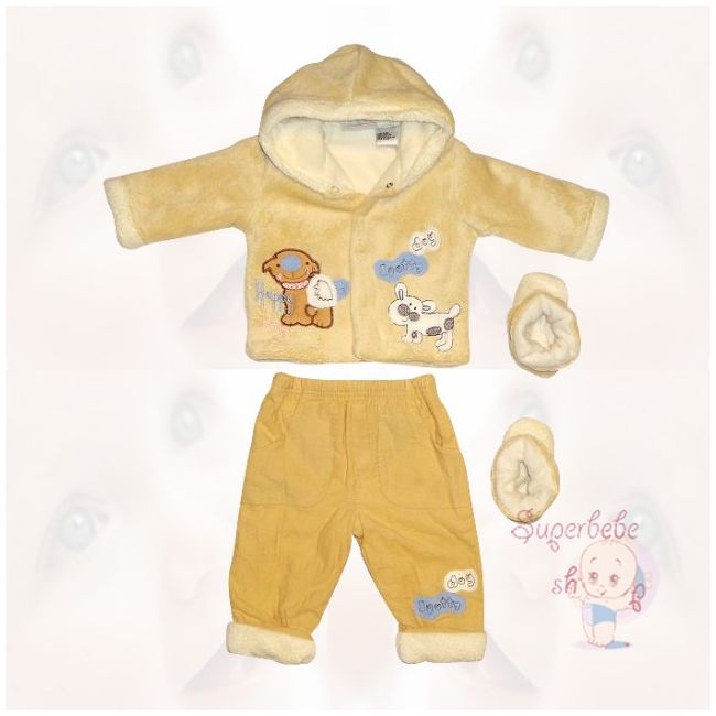Costumas captusit cu botosei - Happy dog 6-9 luni - 11841 A.6-9 luni