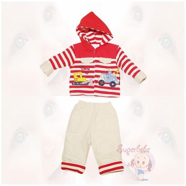 Costumas captusit - little buldozer 6-9 luni - 16239.6-9 luni