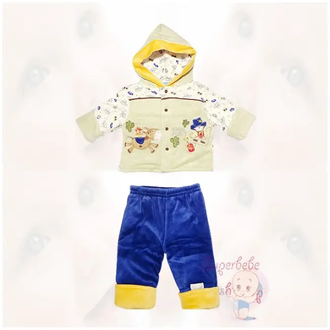 Costumas captusit - micul cowboy 6-9 luni - 16241.6-9 luni