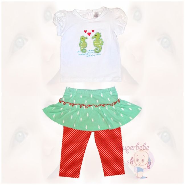 Costumas cu fustita - Little spleasher 3 luni - 15756.3 luni