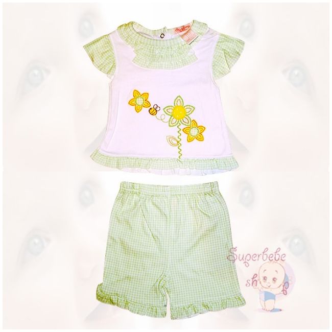 Costumas cu pantalonasi si bluzita 3-6 luni - 15580.3-6 luni