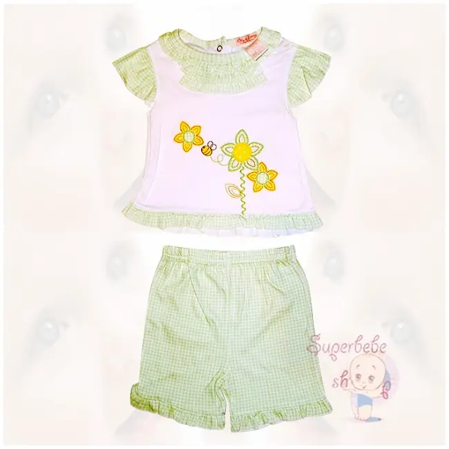 Costumas cu pantalonasi si bluzita 3-6 luni - 15580.3-6 luni
