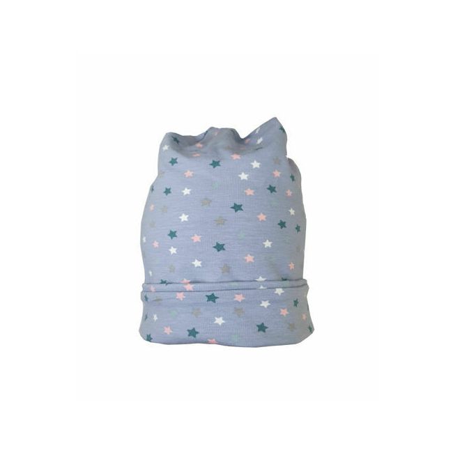 Caciula Blue Stars, cu bordura, in strat dublu, 48-50 cm KDECDB35BLST