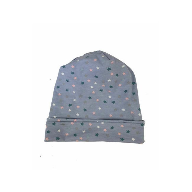 Caciula Blue Stars, cu bordura, in strat dublu, 48-50 cm KDECDB35BLST