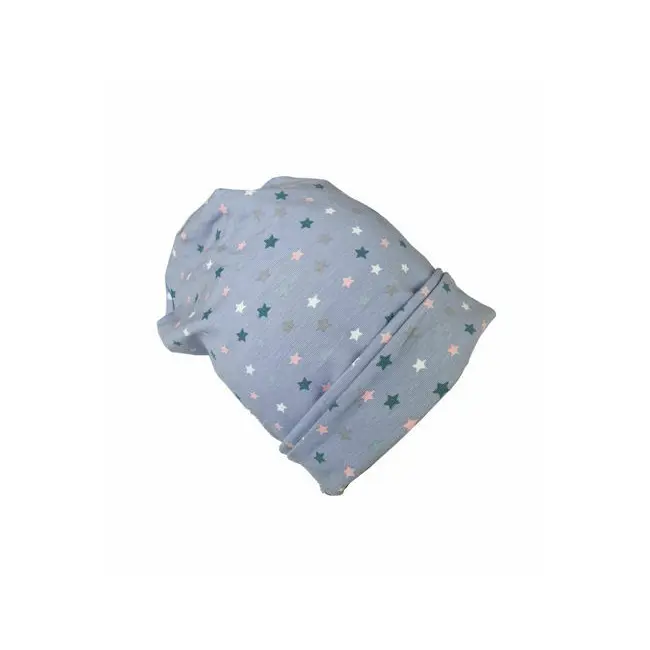 Caciula Blue Stars, cu bordura, in strat dublu, 48-50 cm KDECDB35BLST