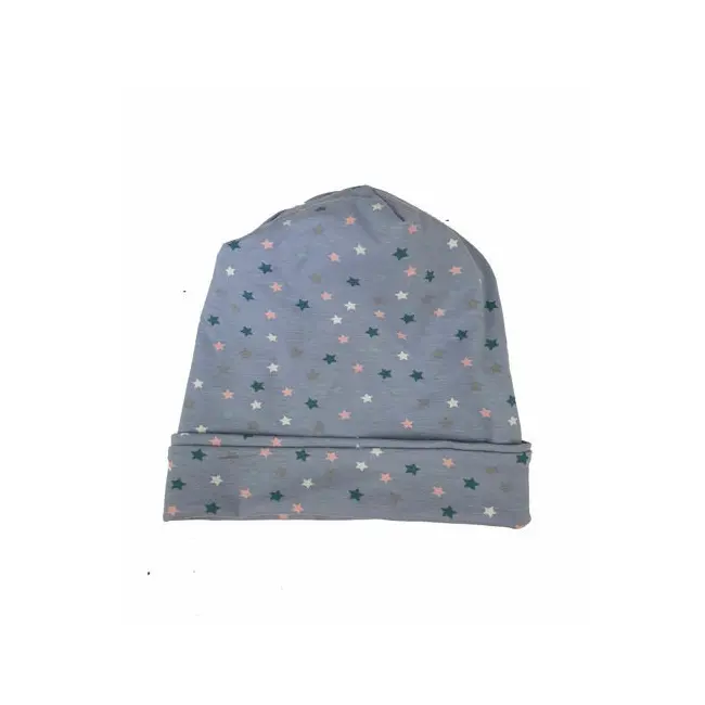 Caciula Blue Stars, cu bordura, in strat dublu, 41-45 cm KDECDB618BLST