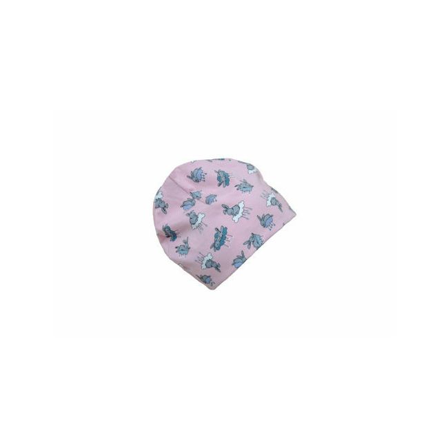 Caciula Bunny Pink, in strat dublu, 46-48 cm KDECD1836BUNP