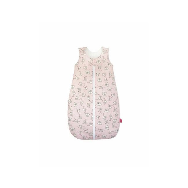 Sac de dormit copii, Loving Bear Pink, din bumbac, 70 cm, 2.5 tog - Iarna KDET7025LBP