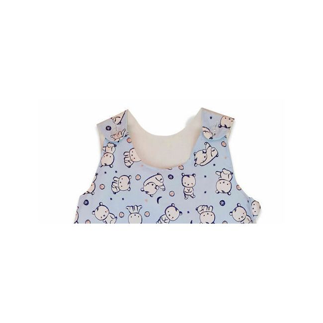 Sac de dormit 1 tog Baby bear albastru 130 cm KDEP1301BBA