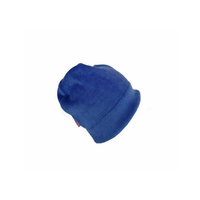 Set caciula cu protectie gat Fleece Blue pentru copii 3-6 luni, din bumbac KDECPF36BLU