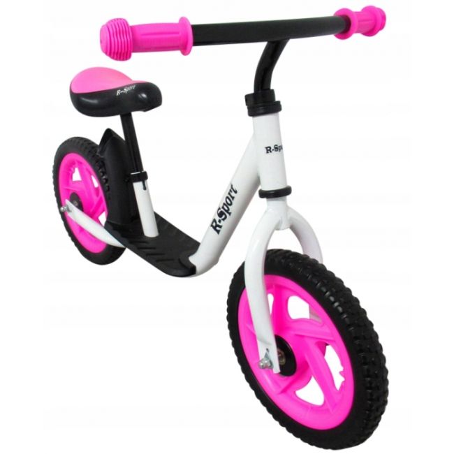 Bicicleta fara pedale cu suport pentru picioare r5 r-sport - roz edeeditsr1roz