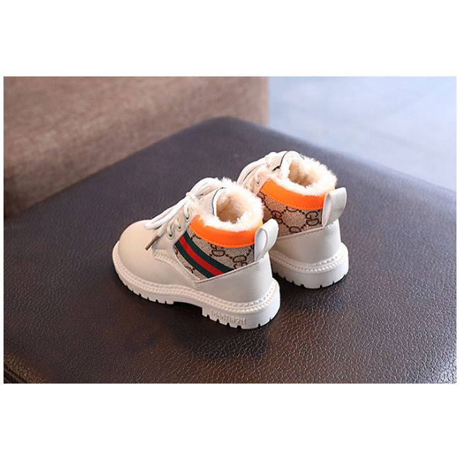 Ghete albe imblanite pentru fetite (Marime Disponibila: Marimea 25) MBGH011