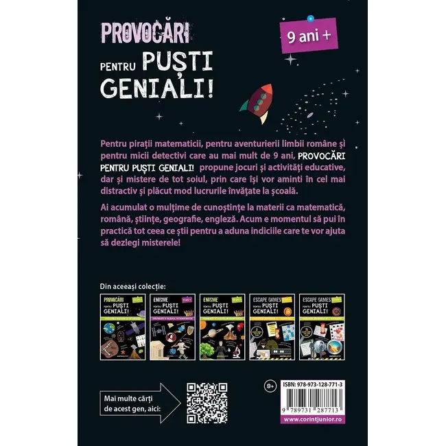 Provocari pentru pusti geniali &ndash; 9 ani