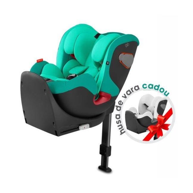 Scaun auto gb convy-fix laguna blue+husa de vara gb convy-fix smb619000271619000406