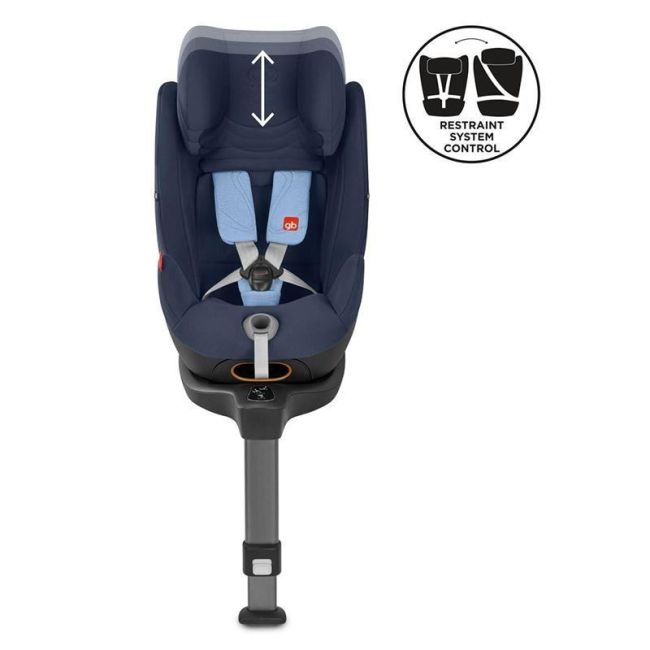 Scaun auto gb convy-fix laguna blue+husa de vara gb convy-fix smb619000271619000406