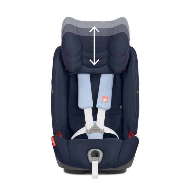 Scaun auto gb everna-fix laguna blue+husa de vara gb everna-fix smb619000343619000404