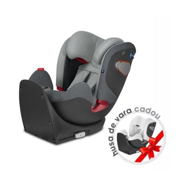 Scaun auto gb uni-all london grey+husa de vara gb uni-all smb619000315619000408