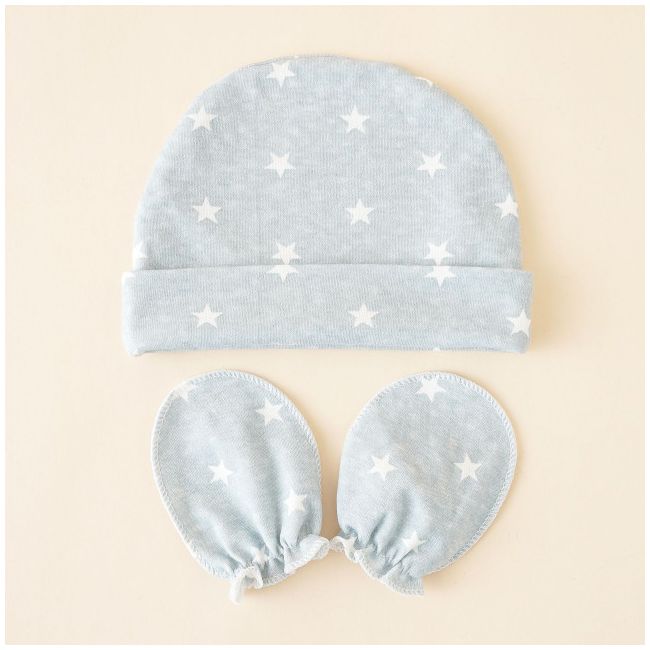 Set bleu cu manusi si caciulita ADDTA237-c2