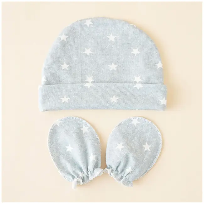 Set bleu cu manusi si caciulita ADDTA237-c2