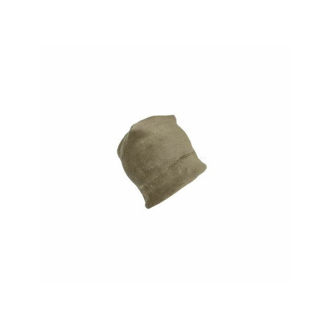 Set caciula cu protectie gat Fleece Kaki pentru copii 6-18 luni, din bumbac KDECPF618KAKI