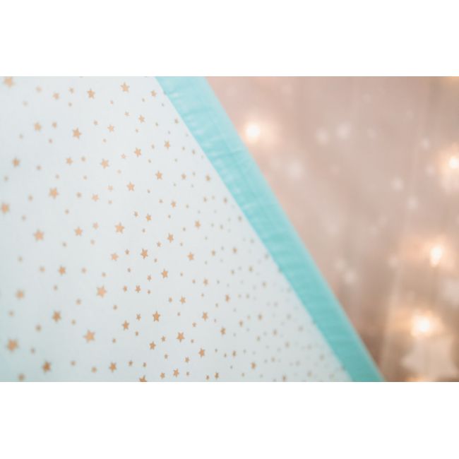 Cort de joaca, Gold Stars Teepee Mint, 110 x 110 MRD970