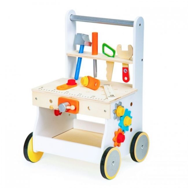 Banc de lucru, tamplarie din lemn ecotoys tl88042 - alb edeeditl88042white