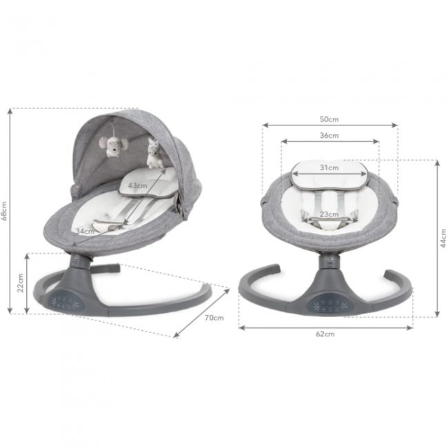 Leagan electric 2 in 1 kidwell luxi - melange edeedibuellux01a1